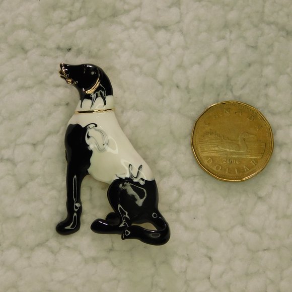 DOG Brooch Enamel - Picture 9 of 9